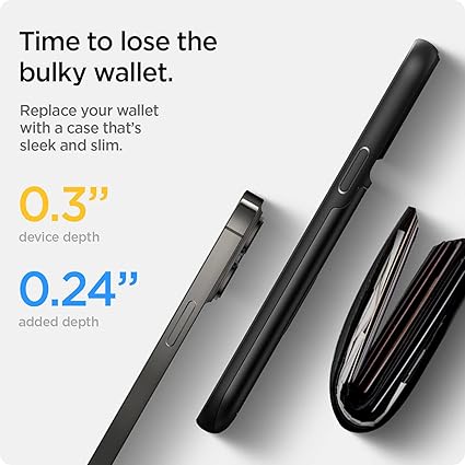 Spigen Slim Armor CS Designed for iPhone 13 Pro Case (2021) - Black