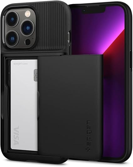 Spigen Slim Armor CS Designed for iPhone 13 Pro Case (2021) - Black